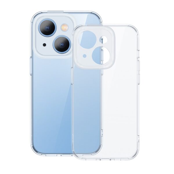 Coque pochette pour Iphone 14 Plus (pack avec camera lens cadre, screen protecteur incassable et outil de nettoyage ecran inclus) Baseus