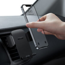 Baseus Support Voiture à Pince pour Grilles d’Aération