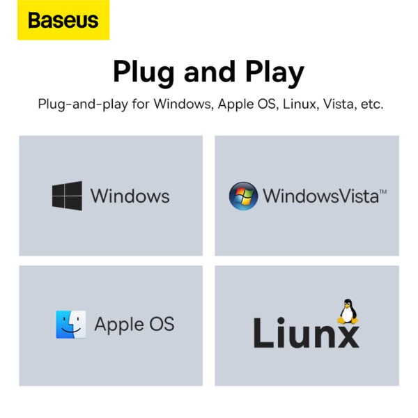 Adapteur USB vers RJ45 Baseus - Image 3