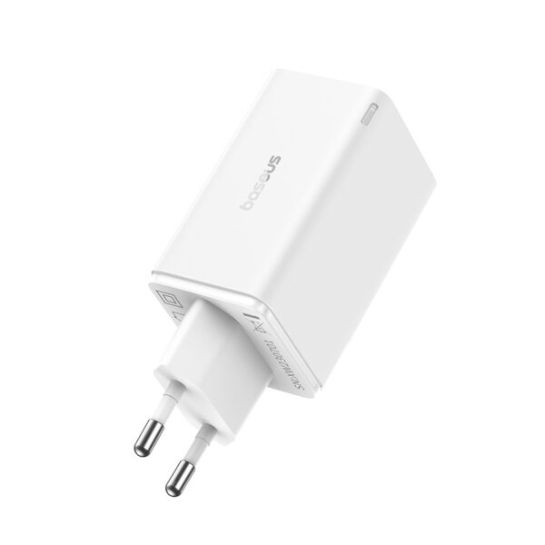 CHARGEUR AVEC CABLE TYPE-C VERS TYPE-C 4-PORTS 2*TYPE-C +2*USB (100W TECHNOLOGIE GaN) BASEUS