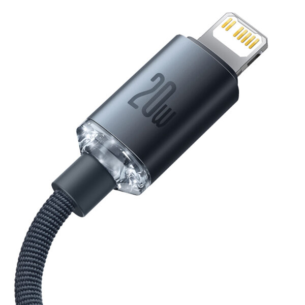 BASEUS TYPE-C - LIGHTNING CABLE, CRYSTAL SHINE SERIES FAST CHARGING D - Image 5