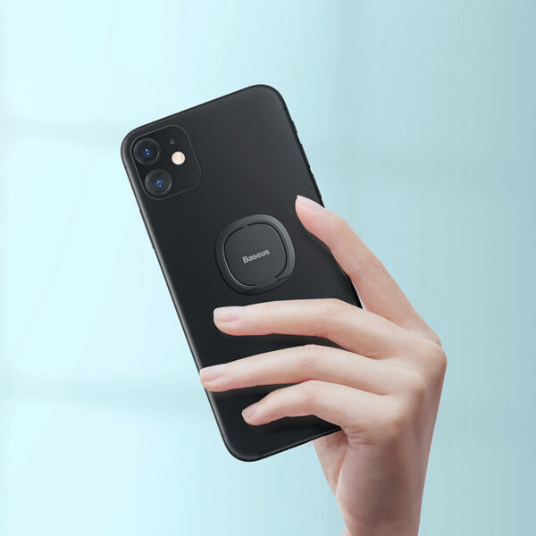 Support téléphone pour doigts à anneau auto-adhésif ultra-mince Baseus - Image 2