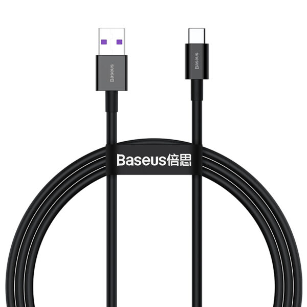 Baseus 2m câble USB vers Type C de 66 W ligne téléphonique