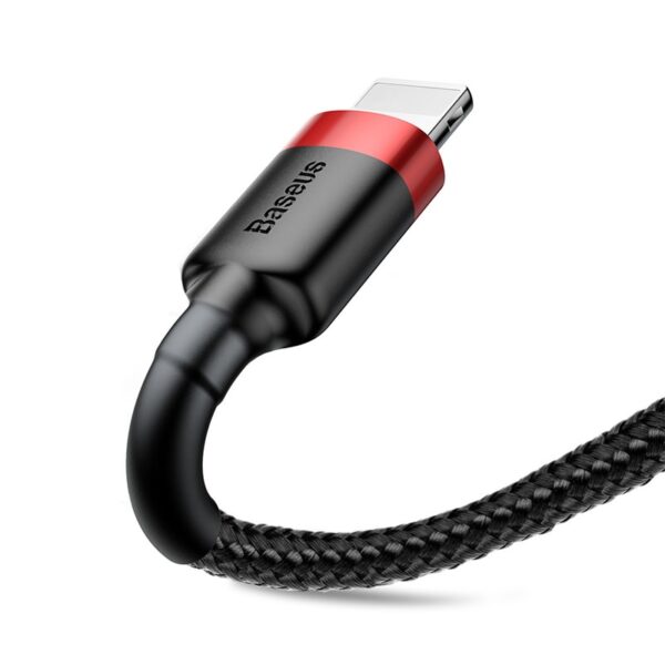 Baseus Câble de Chargeur USB 3M 2A Câble de données USB Adaptateur de cordon téléphonique Compatibles pour iPhone x 8 - Image 2