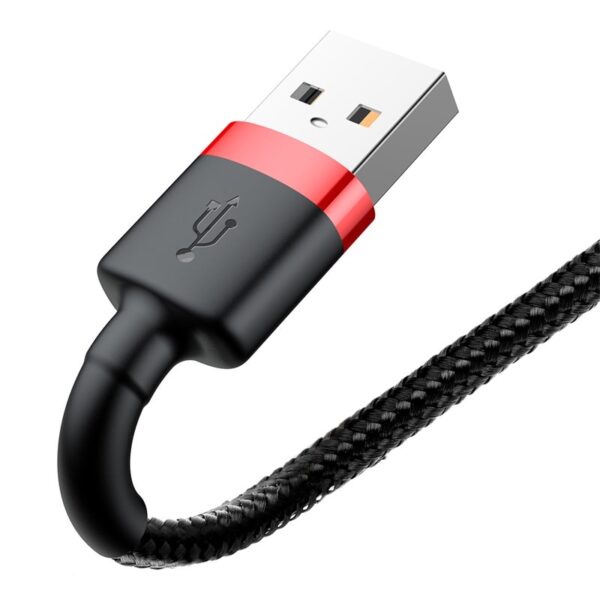Baseus Câble de Chargeur USB 3M 2A Câble de données USB Adaptateur de cordon téléphonique Compatibles pour iPhone x 8 - Image 4