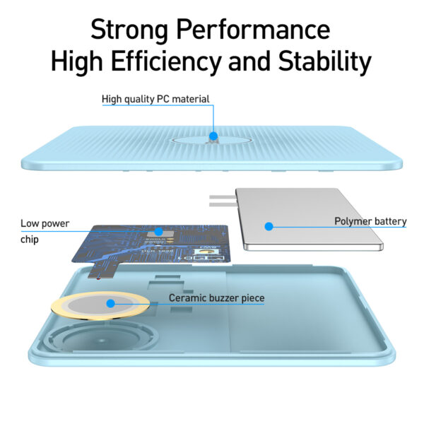 Baseus Intelligent T2 ropetype anti-loss device Blue - Image 6