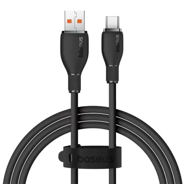 Câble USB vers TYPE-C 100W/1,2M Noir