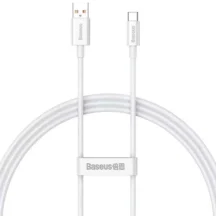 Câble USB vers TYPE-C 100W/1M Blanc