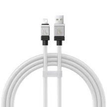 Câble USB Lightning 1m 2,4A blanc
