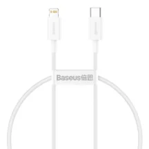 Baseus Câble PD 20W 0,25m Blanc pour iPhone