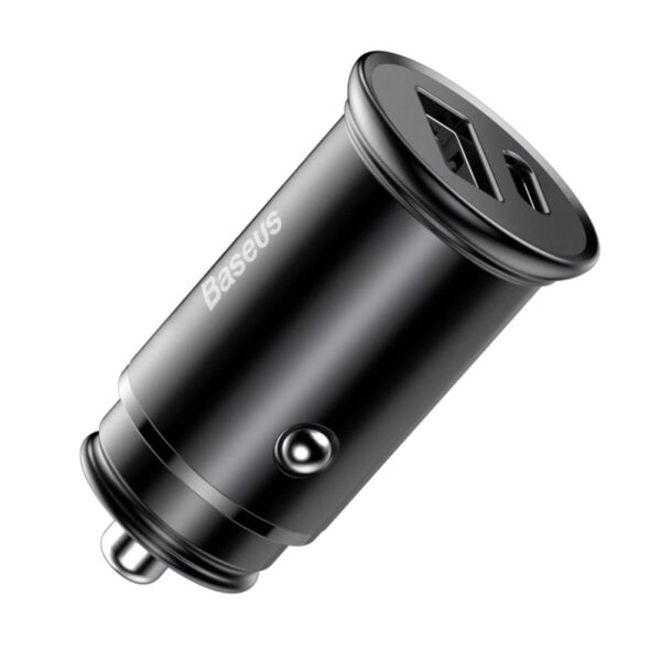 Chargeur De Voiture En Métal A+C 30W Noir -ccall-bs01 - Image 5