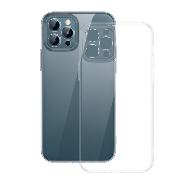 Baseus Protective Case for 6.1-inch iP 12 Pro With All-glass Tempered Glass Screen Protector and Cleaning Kit -ARJB020102