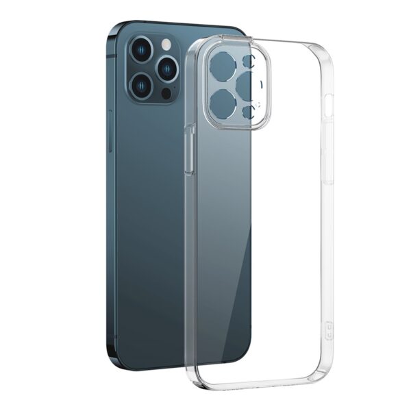 Baseus Protective Case for 6.1-inch iP 12 Pro With All-glass Tempered Glass Screen Protector and Cleaning Kit -ARJB020102 - Image 3