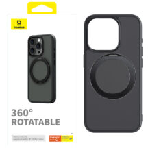 Baseus Coque MagSafe CyberLoop iPhone 15 Pro Max Noir