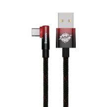 Baseus MVP2 Câble USB-C 100W 1m Noir/Rouge