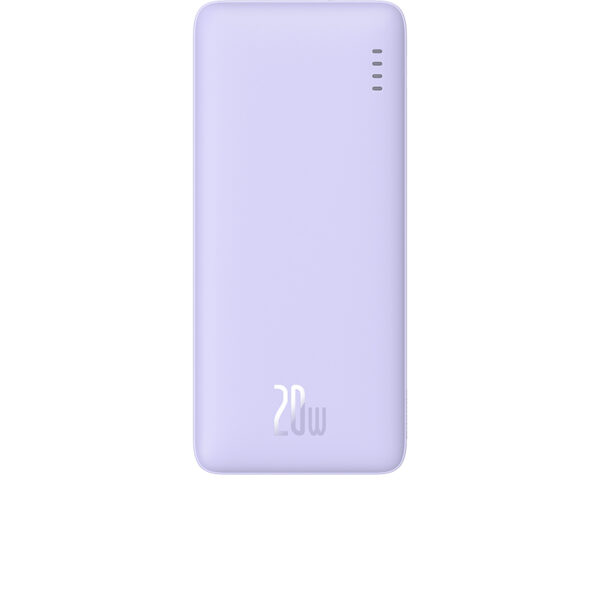 Batterie externe de charge rapide Baseus Airpow 10000mAh 20W Nebula Purple - Image 5