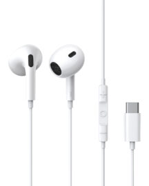 Baseus Encok CZ17 Écouteurs Filaire Blanc Lune