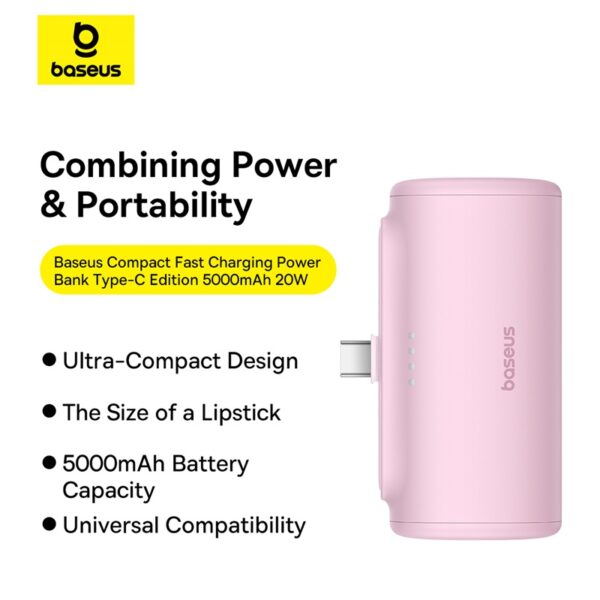 BATTRIE EXTERNE POWER BANK 5000MAH 20W BASEUS - Image 5