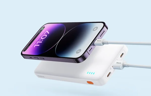 Batterie externe de charge rapide Baseus Airpow 10000mAh 20W Blanc