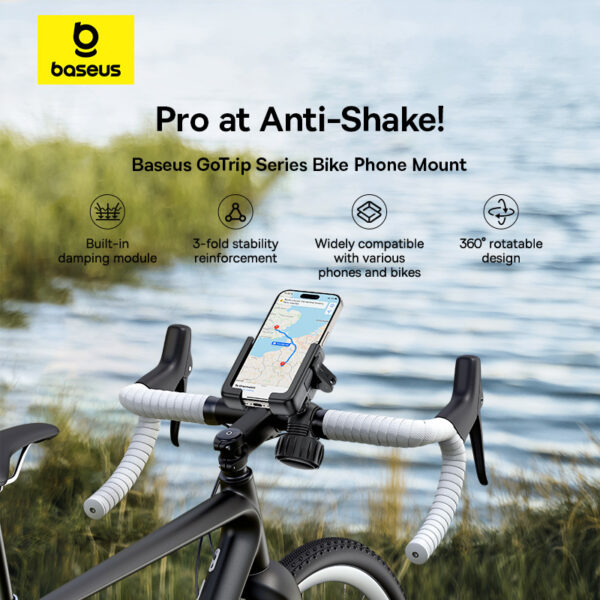 SUPPORT TELEPHONE POUR BYCYCLETTE-BASEUS - Image 7
