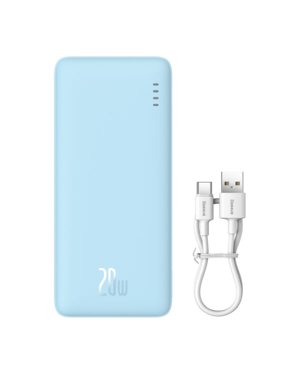 Batterie externe de charge rapide Baseus Airpow 20000mAh 20W Galaxy Blue - Image 3