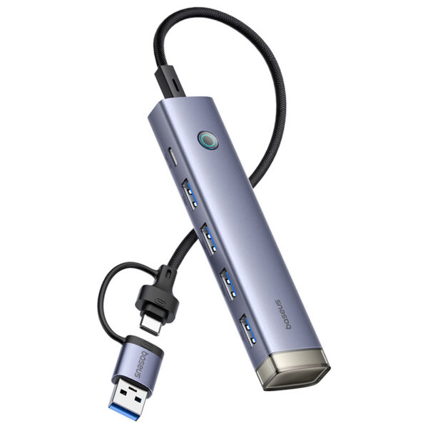 ADAPTEUR HUB 4 EN 1 USB+TYPE-C VERS 4*USB+TYPE-C BASEUS - Image 2