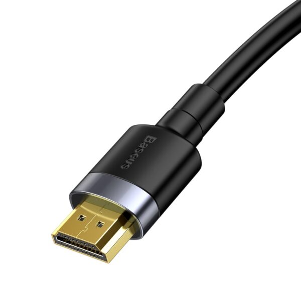 Câble adaptateur Baseus Cafule 4K HDMI Mâle vers 4K HDMI Mâle 2m Noir - Image 2