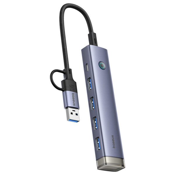 ADAPTEUR HUB 4 EN 1 USB+TYPE-C VERS 4*USB+TYPE-C BASEUS - Image 3