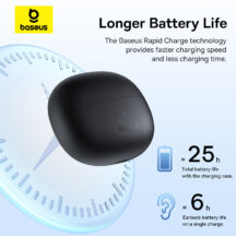 Écouteurs Bluetooth TWS Baseus Sans Insertion