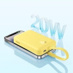 Power Bank 10000 mAh 20W Mag. Baseus Mini iP Lemon