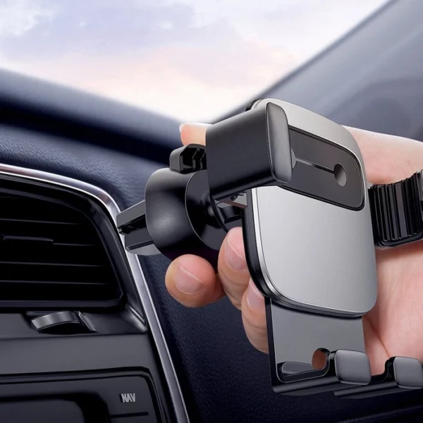 Support de voiture Baseus Cube Gravity Noir