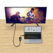 Baseus Lite Series Adaptateur HDMI vers VGA – Noir