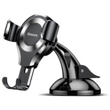 Baseus Osculum Type Gravity Car Mount Black+silver
