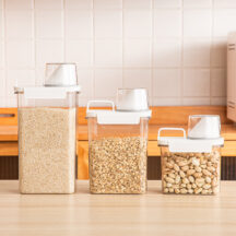 Bocal à grains avec verre doseur 1800 ml