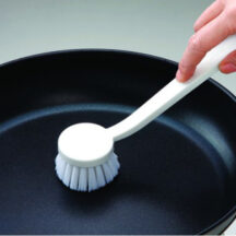 Brosse de nettoyage pour casseroles (blanche)