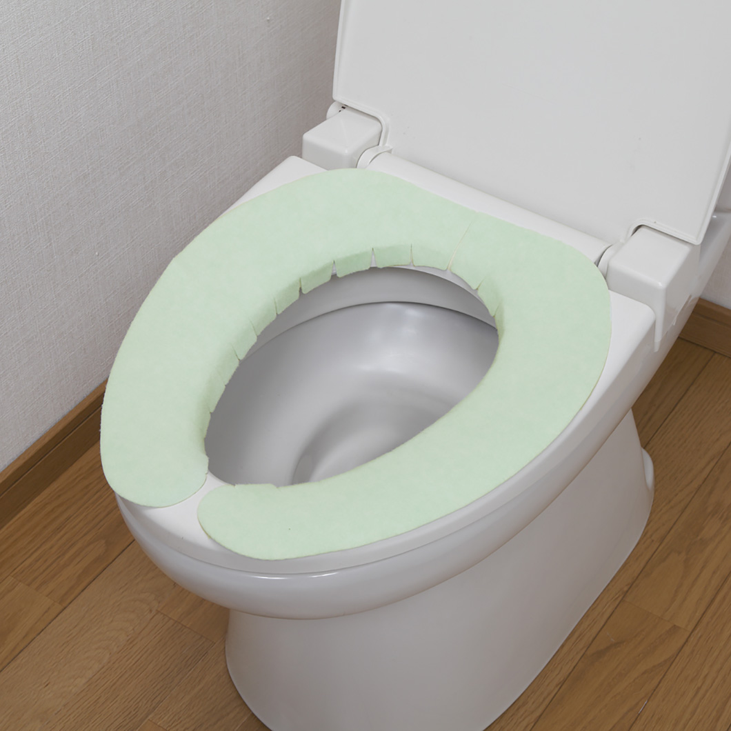 Couvre-siège de toilette adsorbant