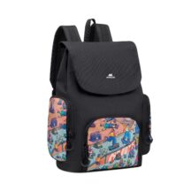 Sac À Dos RIVACASE 5425 Noir « Skaters » 15L