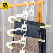 Ensemble de cintres créatifs pour pantalons avec 2 pièces