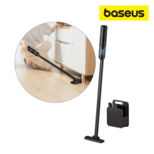 Baseus Aspirateur 4-en-1 16kPa Noir pour Maison & Voiture