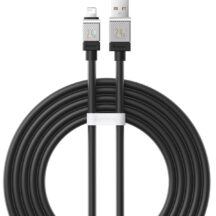 Baseus Câble USB vers iPhone 2m 2,4A Noir TPE