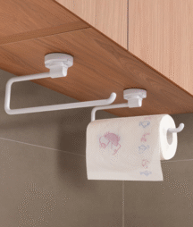 Porte-serviettes à ventouse (avec carte de détachement) (design breveté)