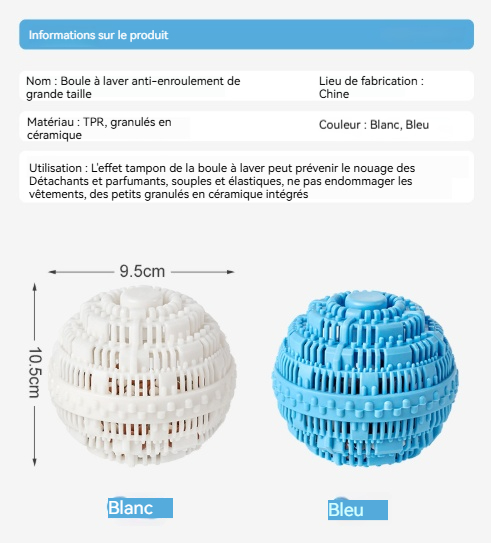 Boule à lessive extra large, pack 1+1 - 图片 3